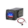 12V Push Button Green White Light Power ON-OFF Horn Garage Momentary for Toyota Camry Corolla RAV4 Hiace Altis LandCruiser Prado