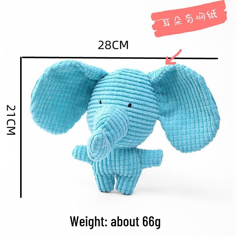 Sleepy Duck Dog Plush - Bite-Resistant Molar Toy for Medium Dogs, Self-Play & Boredom Relief with Sound