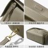 New First-layer Cowhide Pillow Bag, Retro Commuting Soft Leather Hanging Ears, Eaves Bag, Fashionable and Versatile Casual Style Handbag
