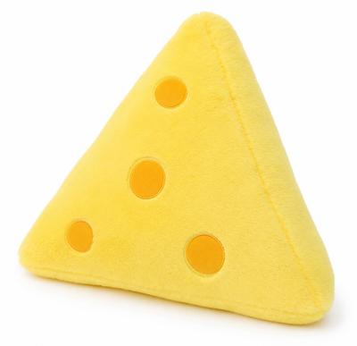 [dokidoki] Cheese Cushion Plush Toy, Fluffy, Fun Item, Event, Interior Decor, Party, Gift, Dairy Product, 4734 [Item]