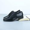 Men Genuine Leather Modern Dance Shoes Men's Latin Tango Ballroom Shoes Soft Sole Man Dancing Shoes Breathable Sneakers