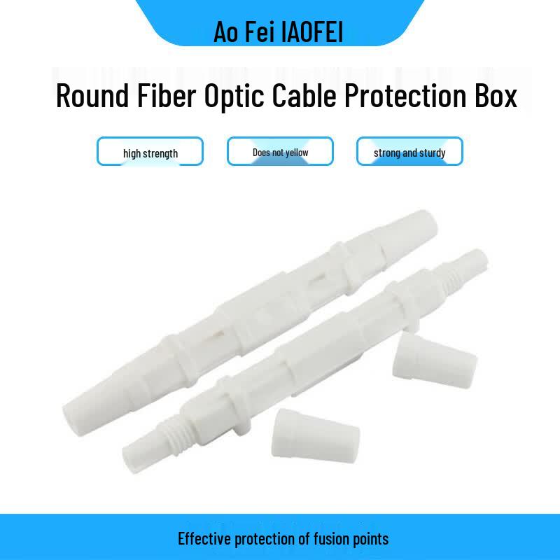 Fiber Optic Drop Cable Splice Protector (100-Pack) Round