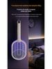 USB Rechargeable 3-in-1 Electric Mosquito Swatter: Portable, Handheld, Wall-Mount for Home & Outdoors.