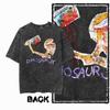 G36 Men's Cotton Crew Neck T-Shirt with Skull Print on the Back