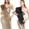 Comfortable Artificial Furs Neck Wrap Scarf Fashion Costume Collar Shrug For Outdoor Activities Compact Travel