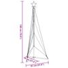 LED Christmas Tree 363 LEDs Blue 182 Cm