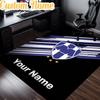Custom Name Monterrey Team Spirit In Action Rug, Office Rug, Chair Rug, Carpet for Living Rooms, Doormat Game Rug Home Decor Christmas Gifts
