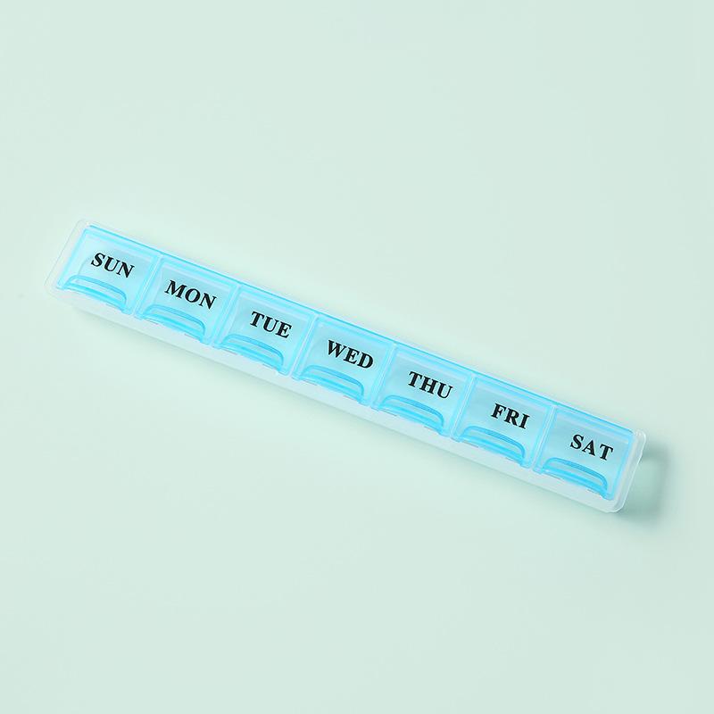 New Hot Weekly Premuim Portable 7/14/21/28 Grids 1-4 Times A Day Pill Storage Cases Box Organizer for Vitamins Medicine Fish Oil