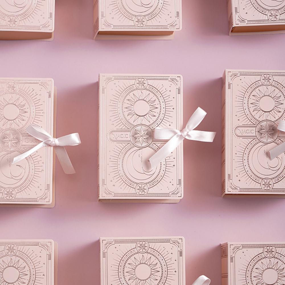 Candy Gift Box Book Shape Gift Sturdy Multi-function Cardboard Gifts Candy Box Candy Chocolate Package Decor