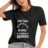 The Dogfather Ladies Cotton T Shirt, Premium Cotton Quality Print, Durable And LongLasting, Casual And Fashionable. Dog Lover Graphic Tee, Perfect For