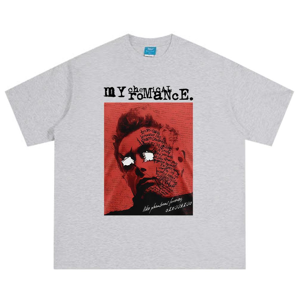 

Rock Band My Chemical RoUnisexce 2026 Tour Merch Tshirt Unisex Women Clothing Cotton Casual Oversized Short Sleeve Streetwear Y2K Top 4XL