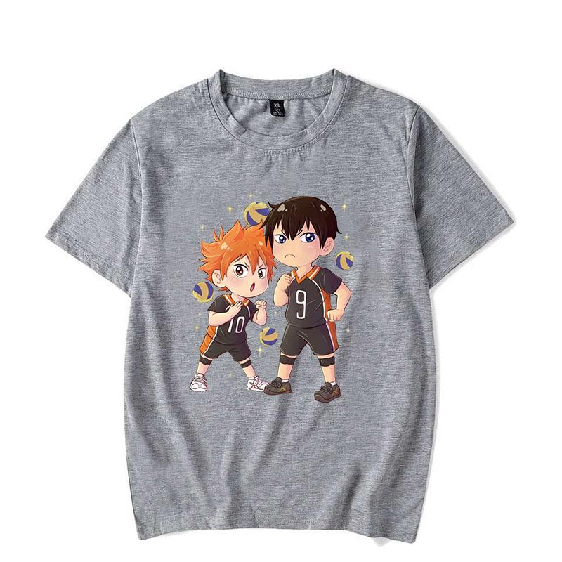 Hot Anime Caracas Shoyo Hinata Tobio Kageyama Graphic T Shirt Women'S Fashion T-Shirts Short Sleeve Shirts Mama Summer T-Shirts