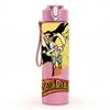 1PC Yellow Flower 750ml sports water bottle leakproof straw lid outdoor office home