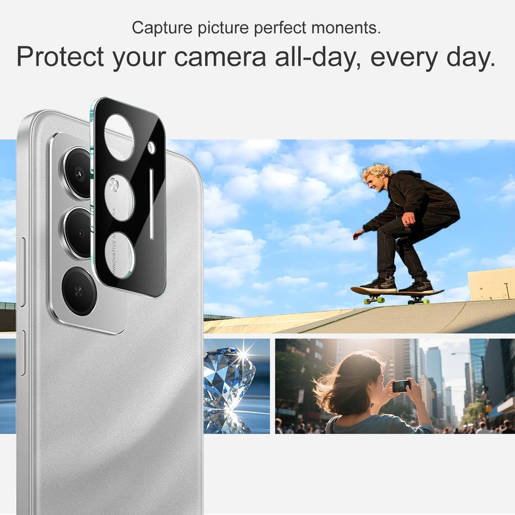 For Redmi Note 15R 5G Glass IMAK High Definition Integrated Glass Lens Film Black Version