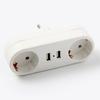 1 až 2 Fath USB Socket Converter 2 USB Německý DE standard a evropský standard