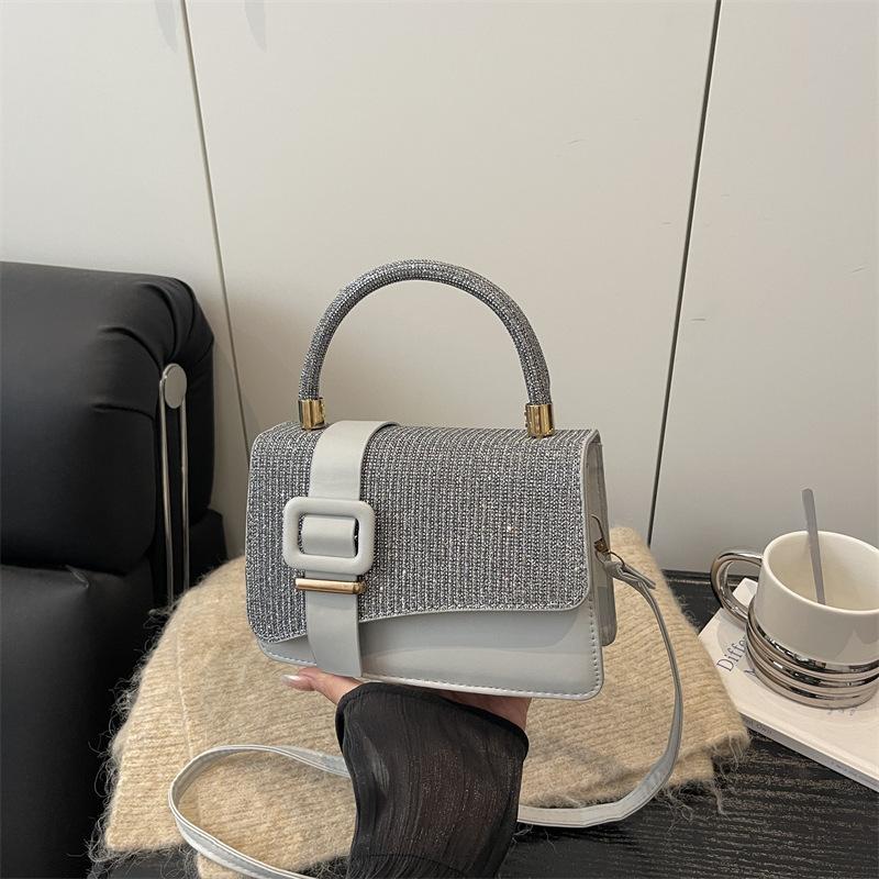 Trend New Autumn Casual Popular Simple Fashion Shoulder Crossbody Portable Small Square Women's Bag