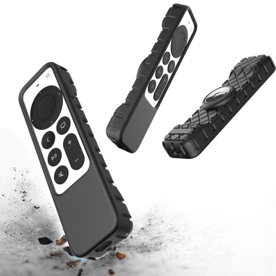 Protective Case Soft Silicone Anti-fall Remote Control Sleeve Cover Protector for Apple TV 4K 2021