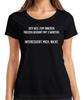 Interessiert Mich Nicht Innerer Frieden Sarkastisch Ironisch Damen T-Shirt