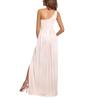 Women's Fashion Sexy One Shoulder Hollow Out Hanging Neck High Waist Open Extra Long Dress