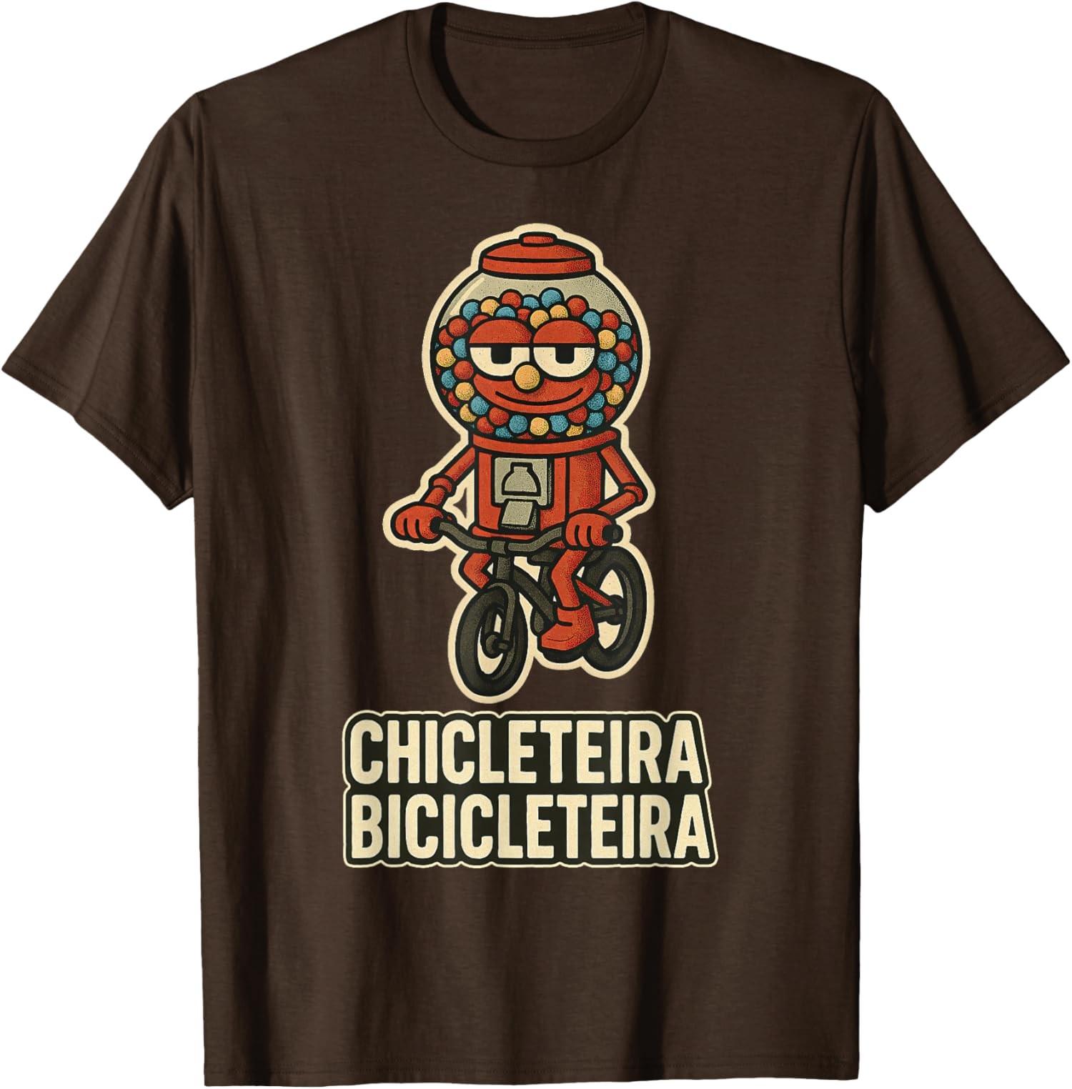 Chicleteira Bicicleteira - Funny Italian Brainrot T-Shirt 2XL