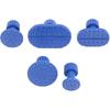 30pcs Glue Pulling Tabs Car Body Dent Removal Pulling Tabs Paintless Dent Repair Tools Glue Puller Tabs Set Blue Glue Pull Tabs pulling block puller
