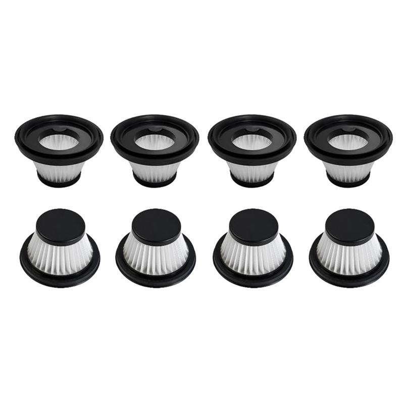 A65T-For Horse Power For Duck Vac 8 Pack Replacement Compact Cordless Vacuum Filters For Duck Vacuum Cleaner