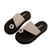 Thick-soled Toe Slippers for Women's Non-slip New Summer Fashion Versatile Beach Sandals
