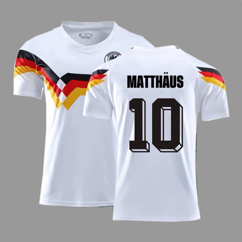 Frankreich Argentinien Deutschland Brasilien Nationalmannschaft Retro Trikot Fußballtrikot Klassisch Nostalgische Replik Thailändisches Trikot