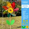 21/29/37cm Sunflower Windmill Multistyles Colorful Windmill  Outdoor Party Picnic Decor