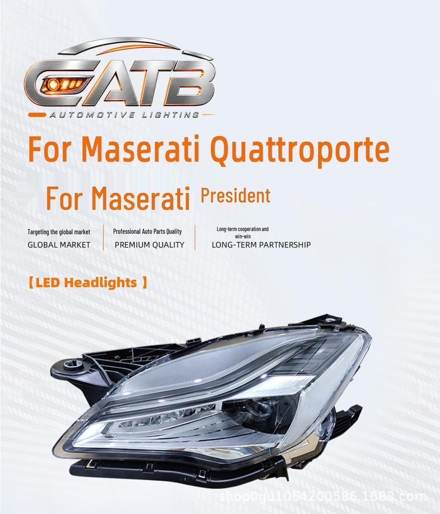 Compatible LED Matrix Headlight Assembly for 2013-2017 Maserati Quattroporte M156