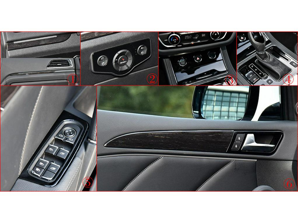 Zotye T600 Sport 16 Model Carbon Fiber Gear Shift Console Decor Sticker