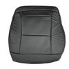 Car Front Left Driver Side Bottom Seat Cover Black Fit For Mercedes Benz E350 E550 2010 2011 2012 2013 2014 PU Leather
