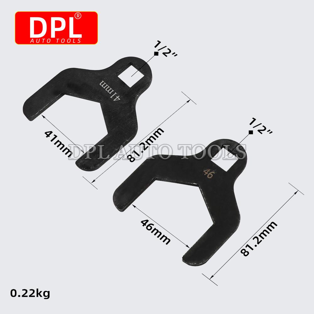Chiave per Pompa dell'Acqua 41/46mm per GM 1.6L Chiave Tendicinghia di Distribuzione Strumento di Rimozione Chiave di Regolazione Ruota Pompa di Distribuzione Auto