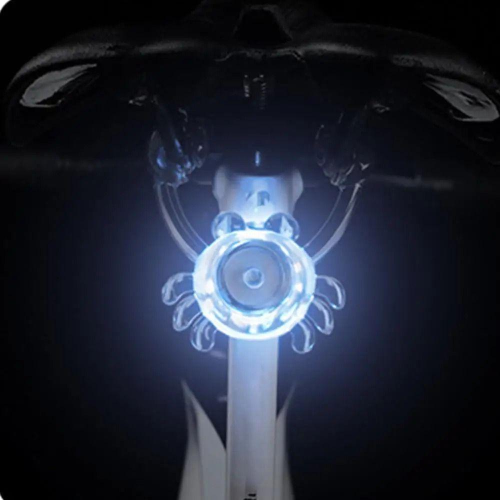 Waterproof Night Cycling Taillight High Brightness Bike Safety Warning Light Riding Supplies