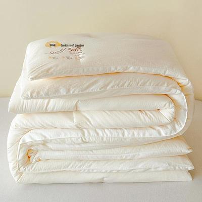 Skin-Friendly Crinkle Cotton & Tencel Soybean Quilt - Thick, Warm, and Comfortable for Autumn/Winter.