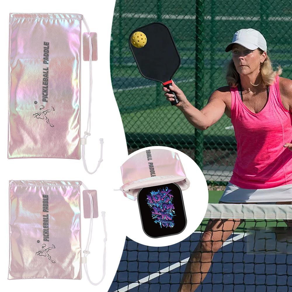 Polyester Pickleball Paddle Pocket Pouch Racket Protective Cover Pickleball Accessories