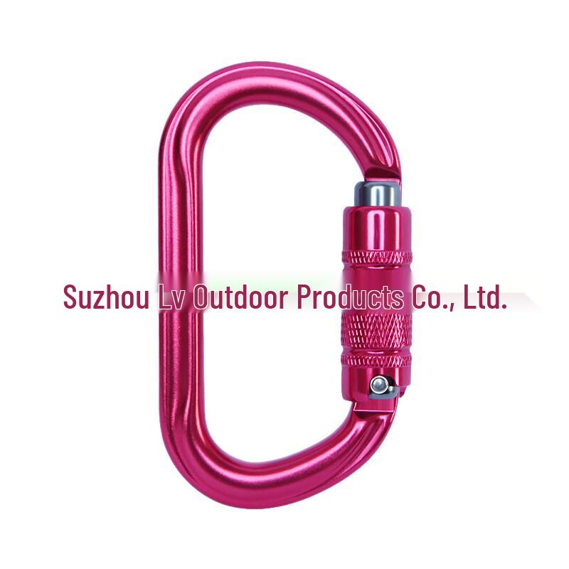 Auto-Locking Outdoor Climbing Safety Carabiner Standard