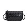 Fashion New Leather Women's Summer Ins Woven Bag Exquisite Niche Small Bag Women's Versatile Messenger Small Square Bag