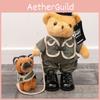 Bear Police Teddy German Shepherd Cute Animal Plush Toy With Rope Collectors For