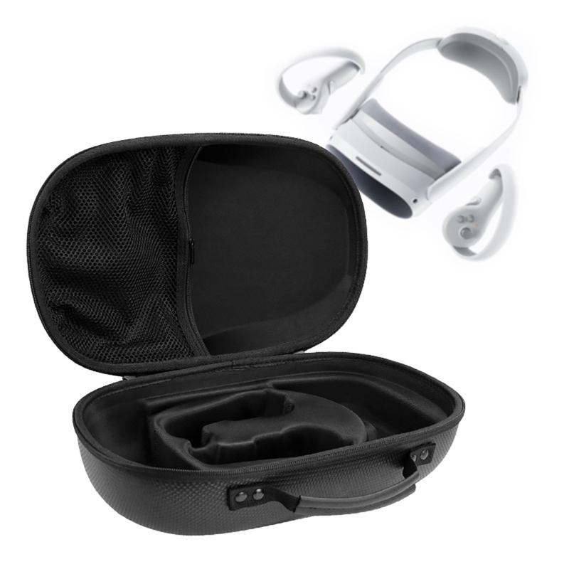 Small Traveling Box EVA PU Carrying Box for  4 VR Headset Box  Organizers Easy To Open Close Hard Carry Holder