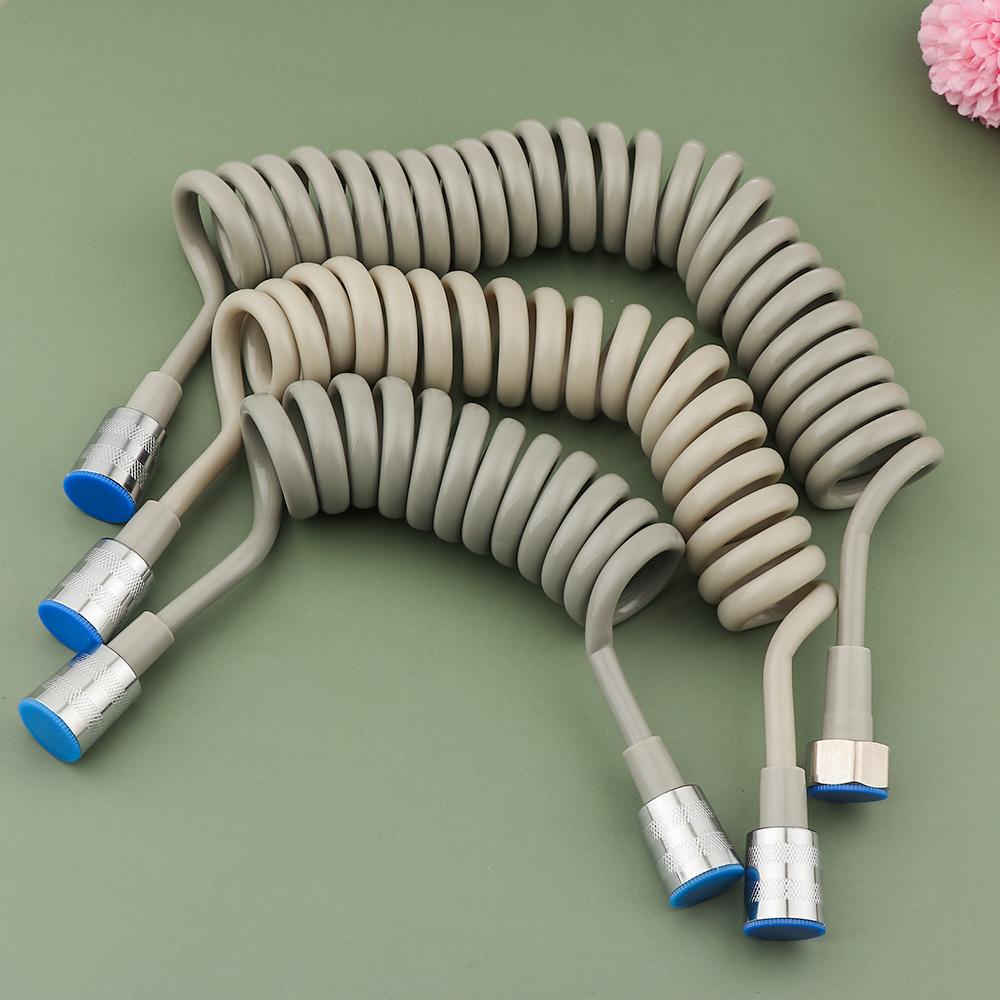 Bathroom Accessories Bath Sprayer Connect Pipe Spring Shower Hose Water Plumbing Toilet Bidet