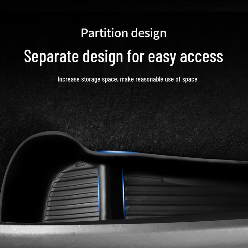 Tesla Model 3/Y Door Slot Storage Box - Interior Mat Organizer.