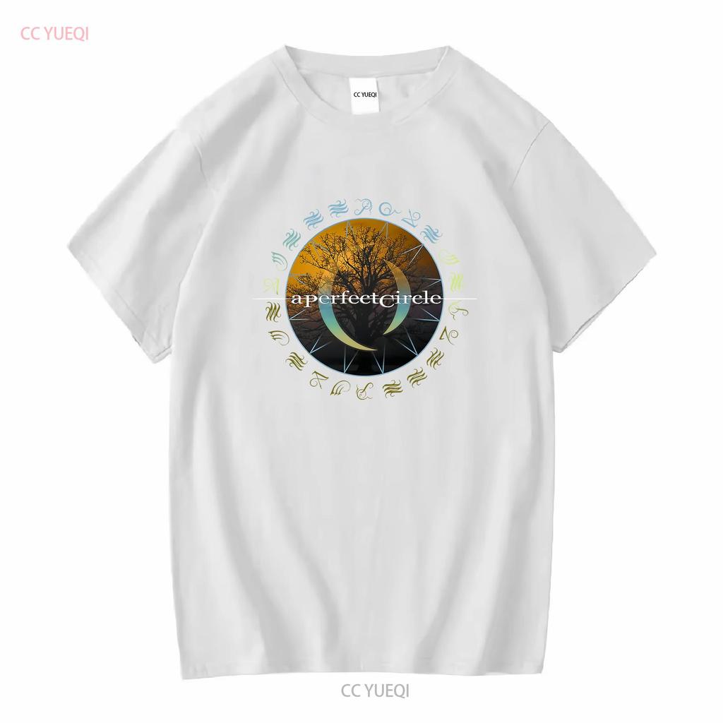 A PERFECT CIRCLE Unisexs Depths Soft Fit T SHIRT All Size vintage Washed Breathable homme streetwear Casual Top For Everyday Wear