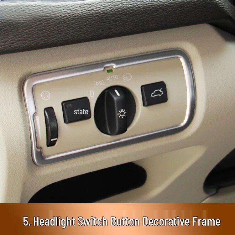 Volvo XC60 Older Model Console Button Panel & Air Vent Decorative Frame
