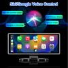 11.26" 4K Dash Cam Rear View Camera Wireless Carplay Android Auto Dual Lens Car DVR Video Recorder AUX GPS BT FM Mirror Monitor