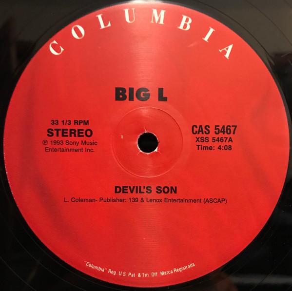 

12inch Record BIG L - Devil s Son CAS5467 Columbia US Rap & Hip-Hop/R&B Used