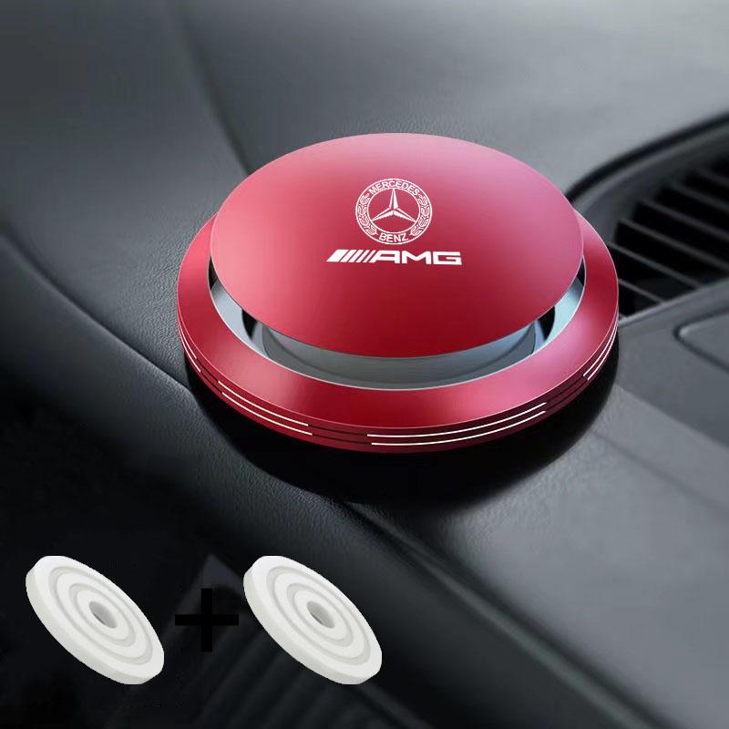 IUSLY1 For Mercedes Benz AMG W204 W205 W203 W211 W201 W210 Car Air Freshener Auto Aromatherapy Perfume UFO Shape Scent Decor