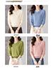 V-Neck Knitted Long-Sleeve Sweater: 2025 Early Autumn Fashion for Women