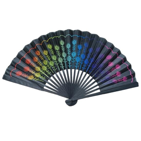 

Складной вентилятор в китайском стиле, легкий портативный ручной вентилятор, классический дизайн, для использования в любое время и в любом месте D