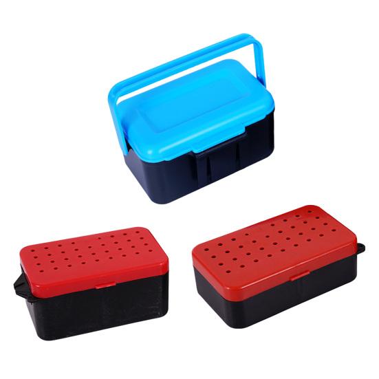 Scatola Per Lombrichi, 4 Pezzi Scatola Porta Esche Da Pesca In Plastica Portatile Verme Custodia Per Esche Artificiali Per Lombrichi Scatole Per Accessori Da Pesca Contenitori Per La Pesca